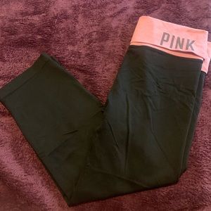 Victoria’s Secret PINK foldover yoga crop